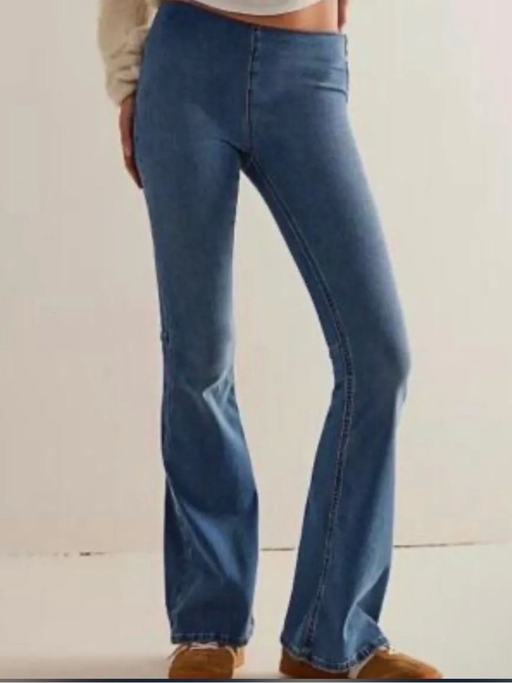 Free People Penny Pull-On Stretch Flare